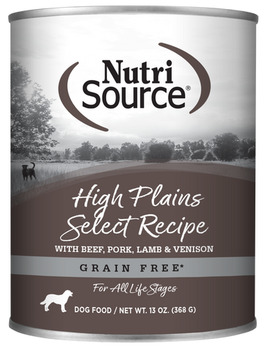 NutriSource® High Plains Select Healthy Grain Free Wet Dog Food