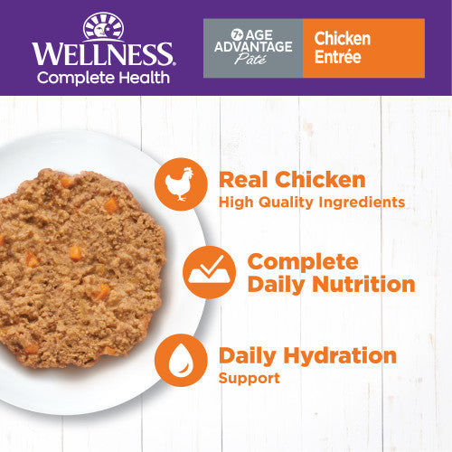 Wellness Complete Health wet Cat Senior Chicken Pate Recipes