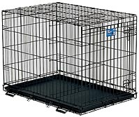 Midwest Life Stages 1636 Single Door Folding Dog Crate (36 x 24 x 27