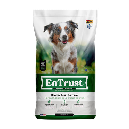 Kent Blue Seal EnTrust® Healthy Adult Lamb Meal & Rice Recipe