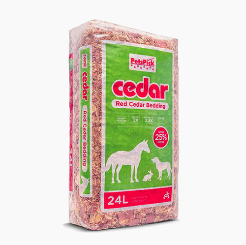 PetsPick Red Cedar Bedding