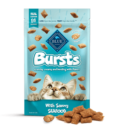 BLUE™ Bursts Savory Seafood Cat Treats