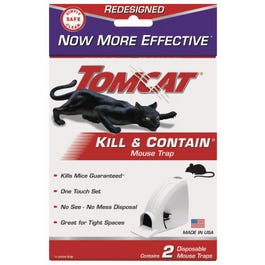 Kill & Contain Mouse Trap, 2-Pk.