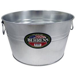 Galvanized Steel Tub, 5-Gal.