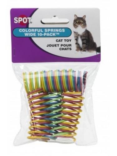 Ethical Pet Colorful Springs Wide Cat Toy