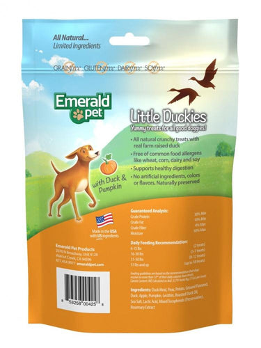 Emerald Pet Little Duckies Pumpkin Dog Treats