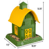 North States Green Barn Birdfeeder