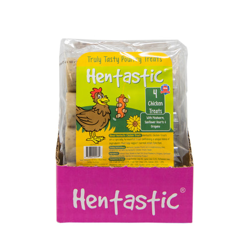 Hentastic® Chicken Treats with Mealworm, Sunflower Heart, Oregano, & Probiotics