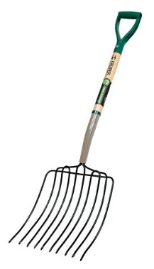 Truper Tools Tru Pro 10-Tine Manure Fork D-Handle