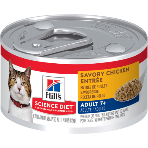 Hill's® Science Diet® Adult 7+ Savory Chicken Entrée cat food