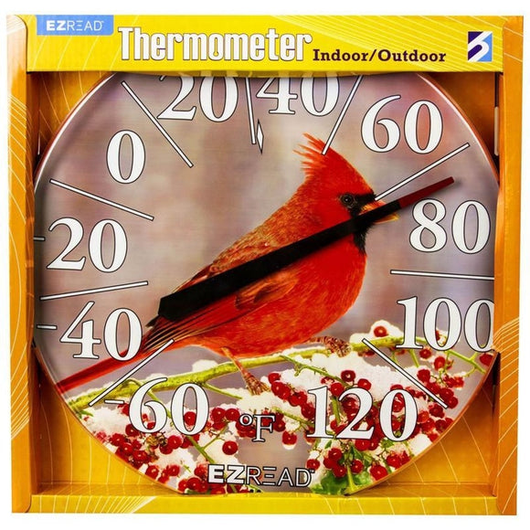 EZREAD DIAL THERMOMETER WINTER CARDINAL