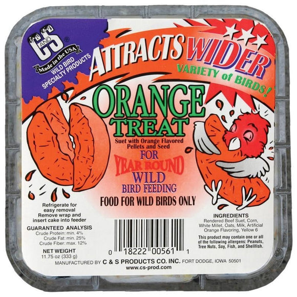 C&S Orange Treat Suet