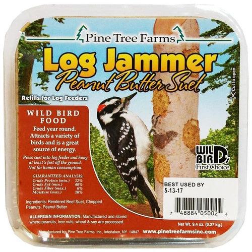 Pine Tree Farms Log Jammer Peanut Suet Plugs