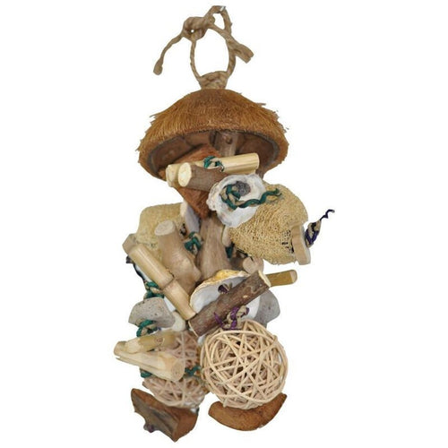 JAVA WOOD JAVA BUSH BIRD TOY