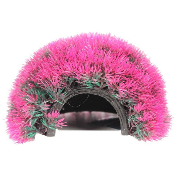 POPPY PET MOSS CAVE HIDEOUT PURPLE